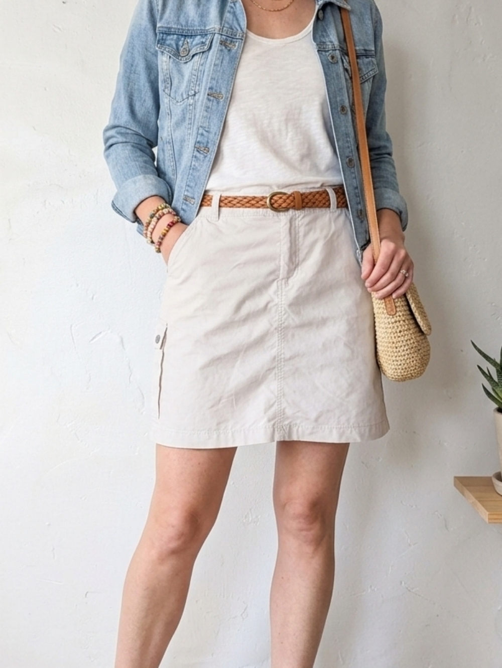 Patagonia Women’s Tech Skort - Khaki/Stone - Size 10